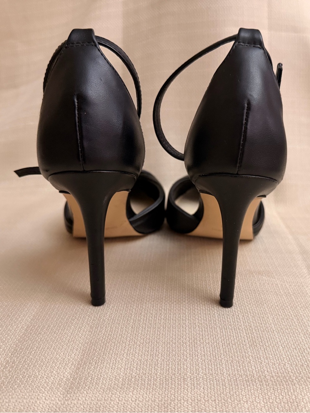 Nine West Black D'Orsay High Heel Pump with Knotted Front - Picture 5 of 10